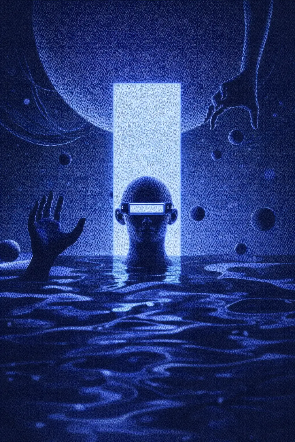 Abstract futuristic illustration symbolizing thoughtful branding, clarity, and intentional design