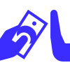 Collaboration icon representing transparent partnerships and long-term brand relationships