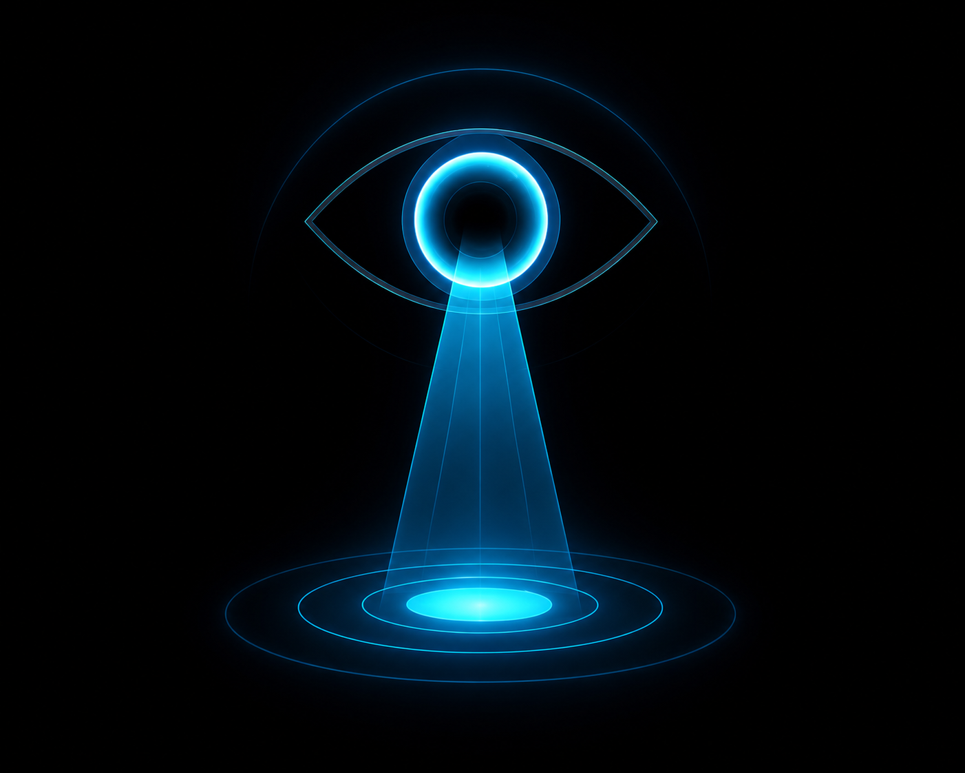 Eye illustration representing visionary thinking and long-term brand clarity