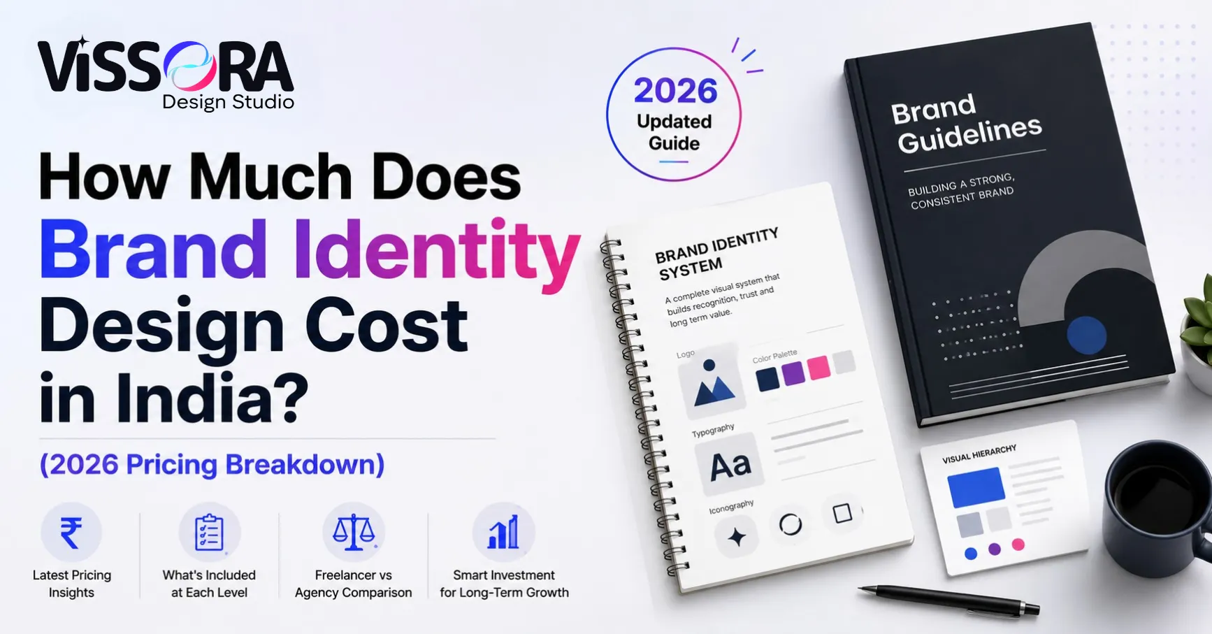 How Much Does Brand Identity Design Cost in India? (2026 Pricing Breakdown)