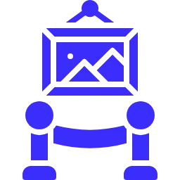 Product Packaging & Space Design icon representing event and exhibition design services