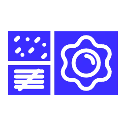 Sticker Systems service icon featuring multiple label stickers and a custom sticker seal