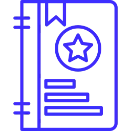 Brand Guidelines service icon featuring a brand standards manual and visual identity guide