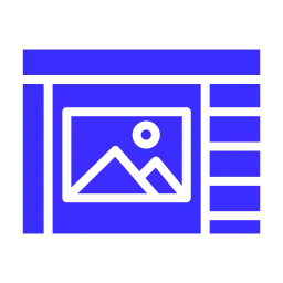 Large-format wall graphics design service icon