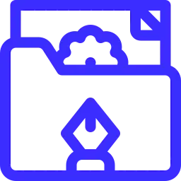 Graphic Assets & Illustrations service icon featuring custom illustrations and branded graphic elements.
